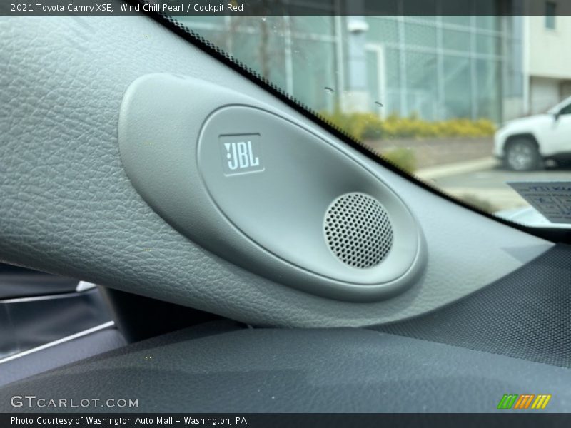 Wind Chill Pearl / Cockpit Red 2021 Toyota Camry XSE
