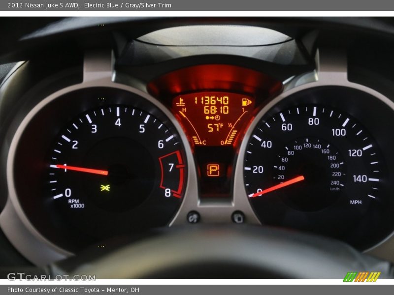 Electric Blue / Gray/Silver Trim 2012 Nissan Juke S AWD