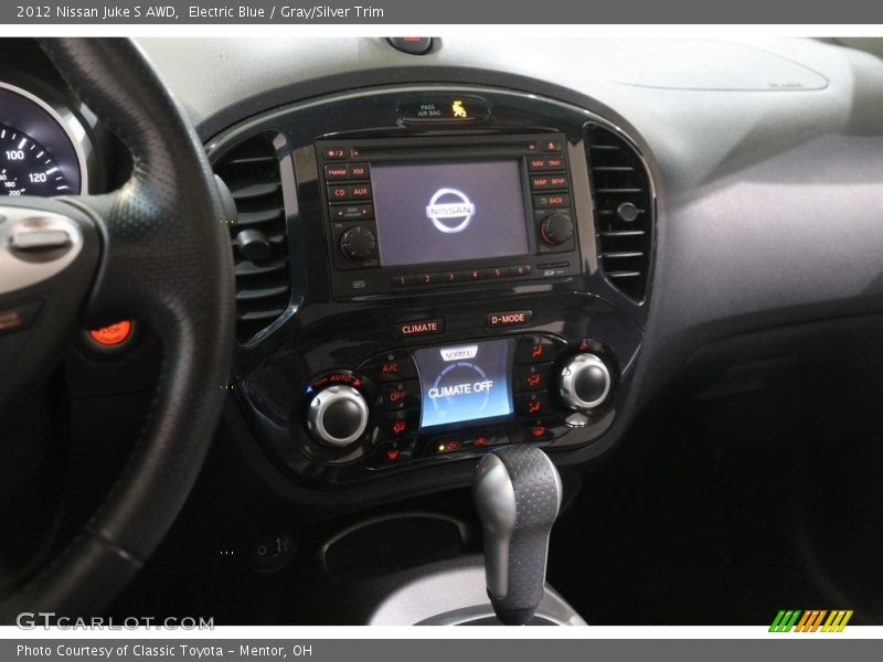 Electric Blue / Gray/Silver Trim 2012 Nissan Juke S AWD