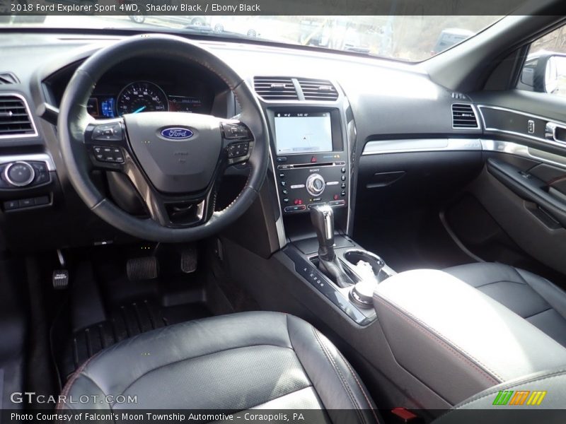 Shadow Black / Ebony Black 2018 Ford Explorer Sport 4WD