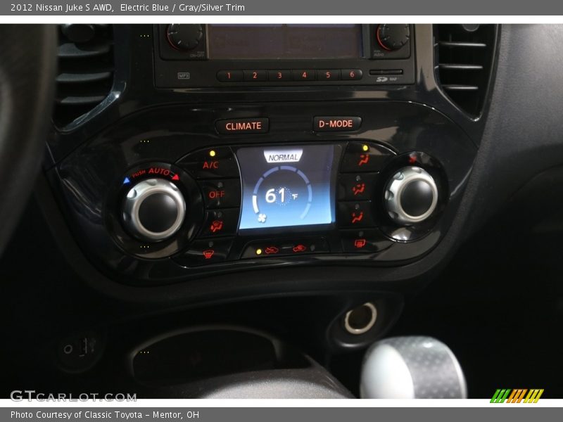 Electric Blue / Gray/Silver Trim 2012 Nissan Juke S AWD