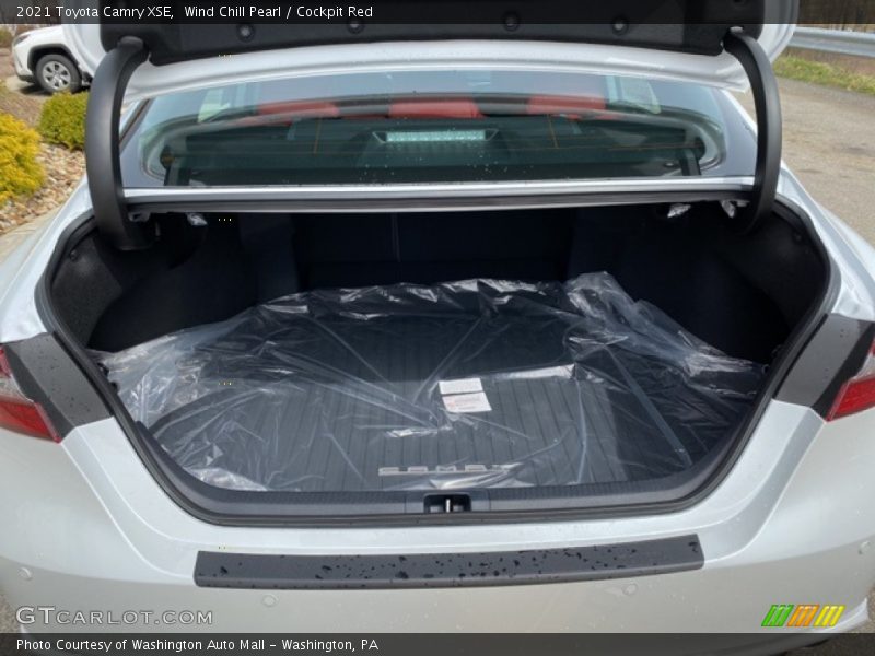  2021 Camry XSE Trunk