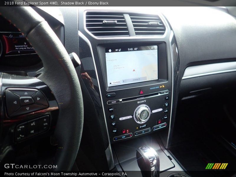 Shadow Black / Ebony Black 2018 Ford Explorer Sport 4WD