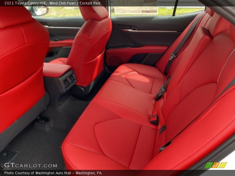 Rear Seat of 2021 Camry XSE