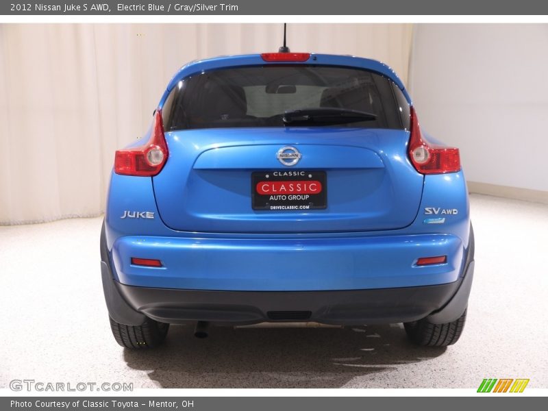 Electric Blue / Gray/Silver Trim 2012 Nissan Juke S AWD