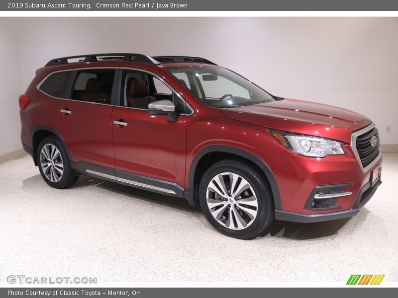 Crimson Red Pearl / Java Brown 2019 Subaru Ascent Touring