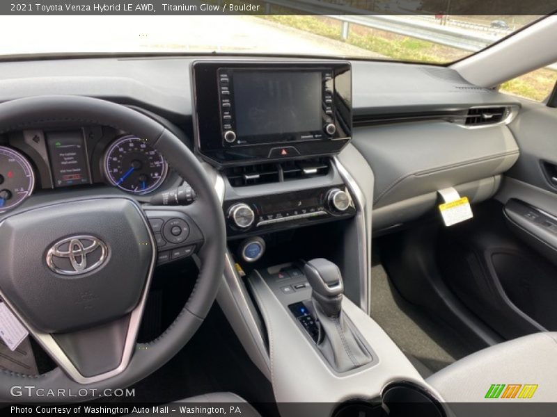 Titanium Glow / Boulder 2021 Toyota Venza Hybrid LE AWD