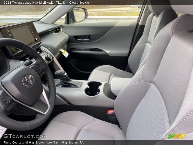 Titanium Glow / Boulder 2021 Toyota Venza Hybrid LE AWD