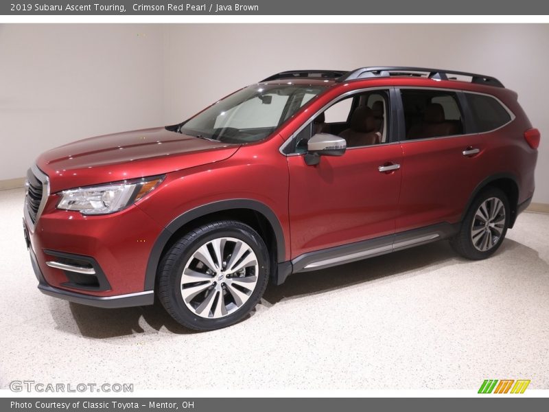 Crimson Red Pearl / Java Brown 2019 Subaru Ascent Touring