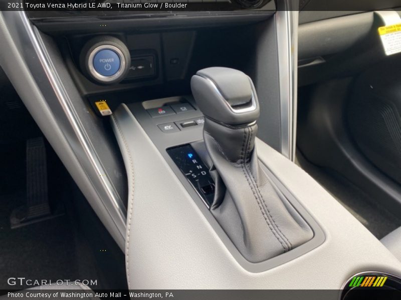 Titanium Glow / Boulder 2021 Toyota Venza Hybrid LE AWD