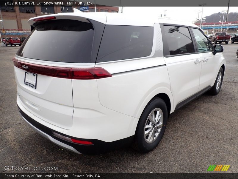 Snow White Pearl / Off Black 2022 Kia Carnival LX