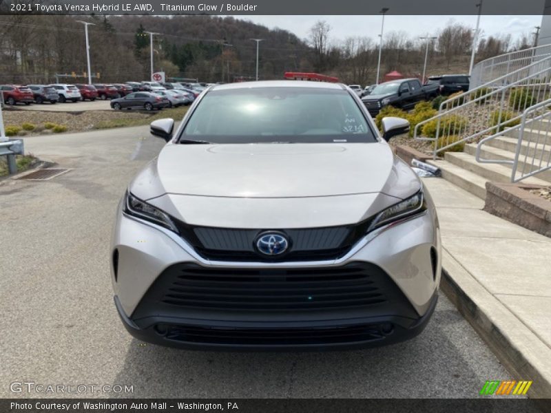 Titanium Glow / Boulder 2021 Toyota Venza Hybrid LE AWD