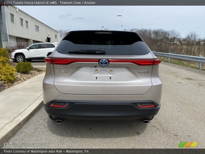 Titanium Glow / Boulder 2021 Toyota Venza Hybrid LE AWD