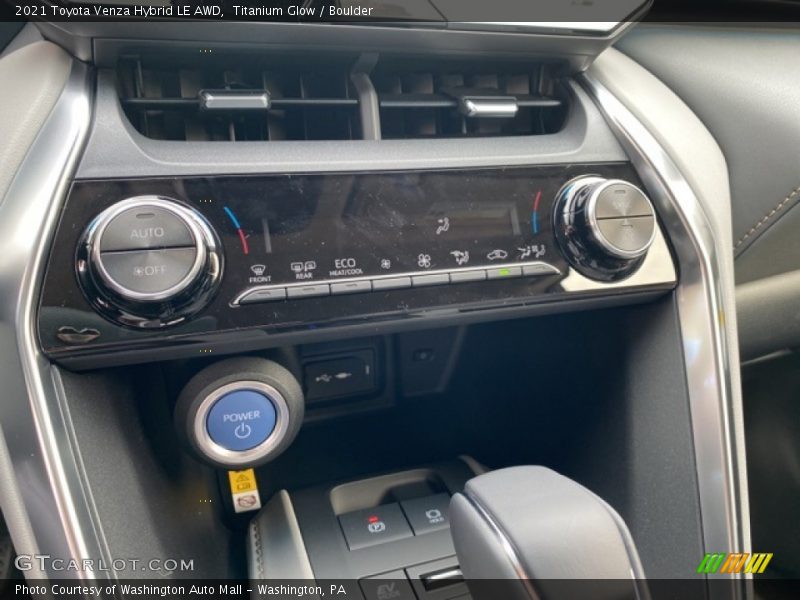 Titanium Glow / Boulder 2021 Toyota Venza Hybrid LE AWD