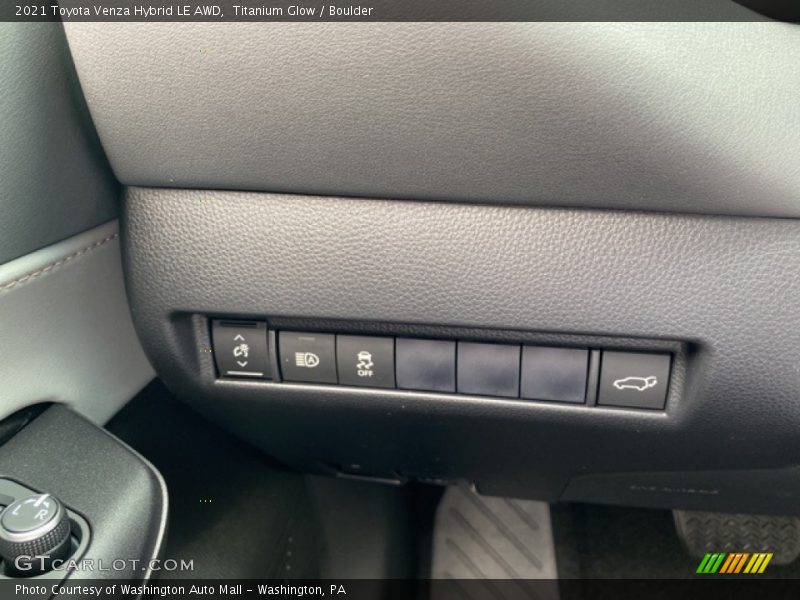 Titanium Glow / Boulder 2021 Toyota Venza Hybrid LE AWD
