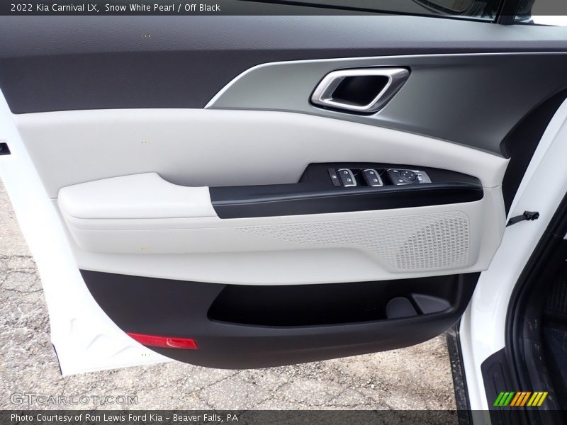 Door Panel of 2022 Carnival LX