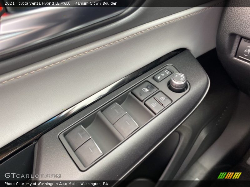 Titanium Glow / Boulder 2021 Toyota Venza Hybrid LE AWD