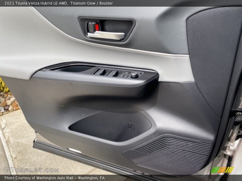 Titanium Glow / Boulder 2021 Toyota Venza Hybrid LE AWD