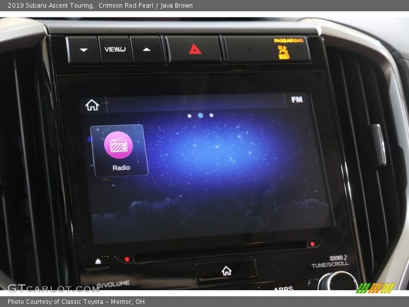 Crimson Red Pearl / Java Brown 2019 Subaru Ascent Touring