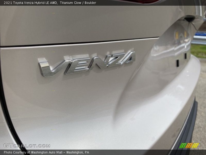 Titanium Glow / Boulder 2021 Toyota Venza Hybrid LE AWD