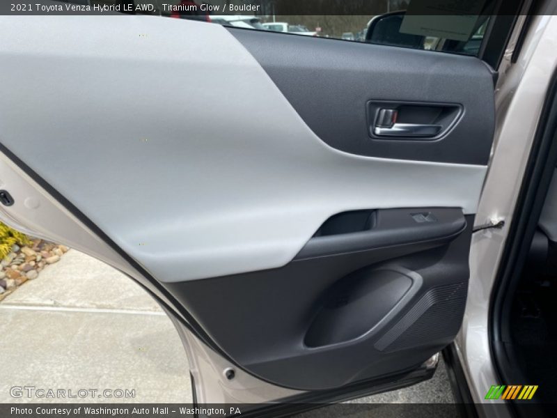 Titanium Glow / Boulder 2021 Toyota Venza Hybrid LE AWD