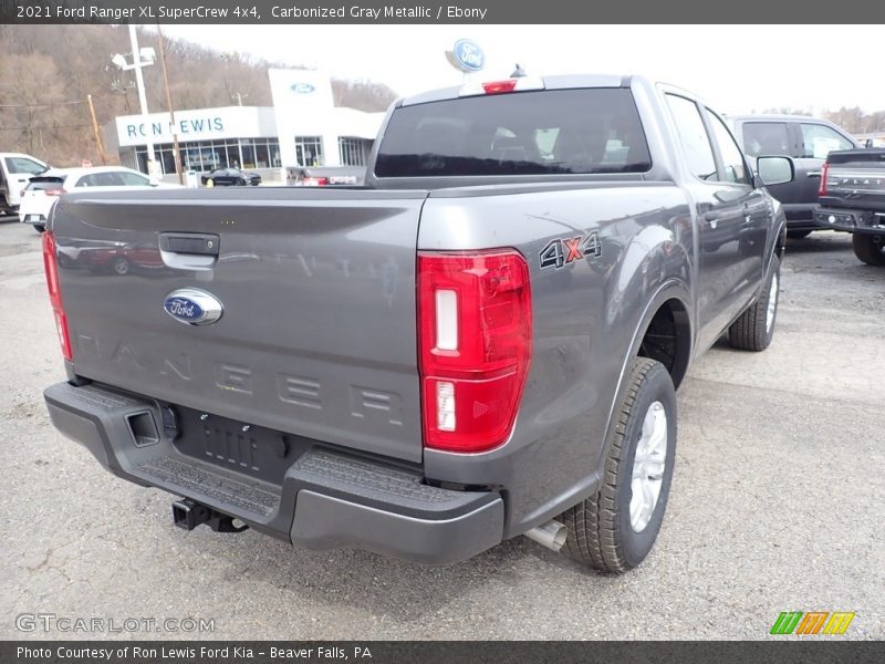 Carbonized Gray Metallic / Ebony 2021 Ford Ranger XL SuperCrew 4x4