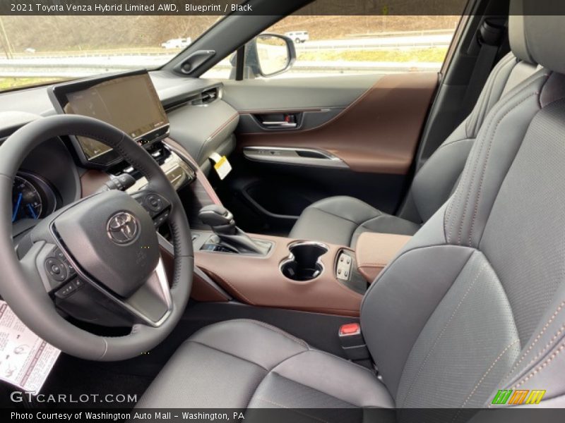 Blueprint / Black 2021 Toyota Venza Hybrid Limited AWD