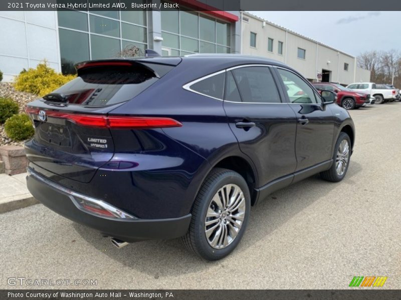 Blueprint / Black 2021 Toyota Venza Hybrid Limited AWD