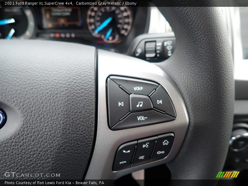Carbonized Gray Metallic / Ebony 2021 Ford Ranger XL SuperCrew 4x4
