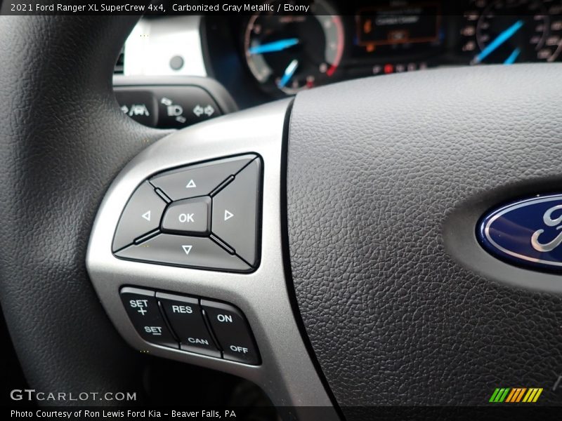 Carbonized Gray Metallic / Ebony 2021 Ford Ranger XL SuperCrew 4x4