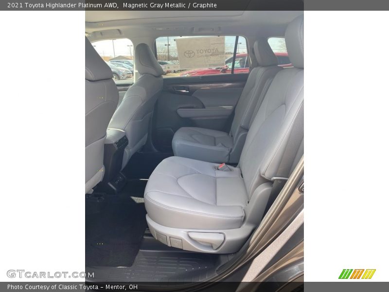 Magnetic Gray Metallic / Graphite 2021 Toyota Highlander Platinum AWD