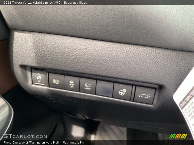 Blueprint / Black 2021 Toyota Venza Hybrid Limited AWD