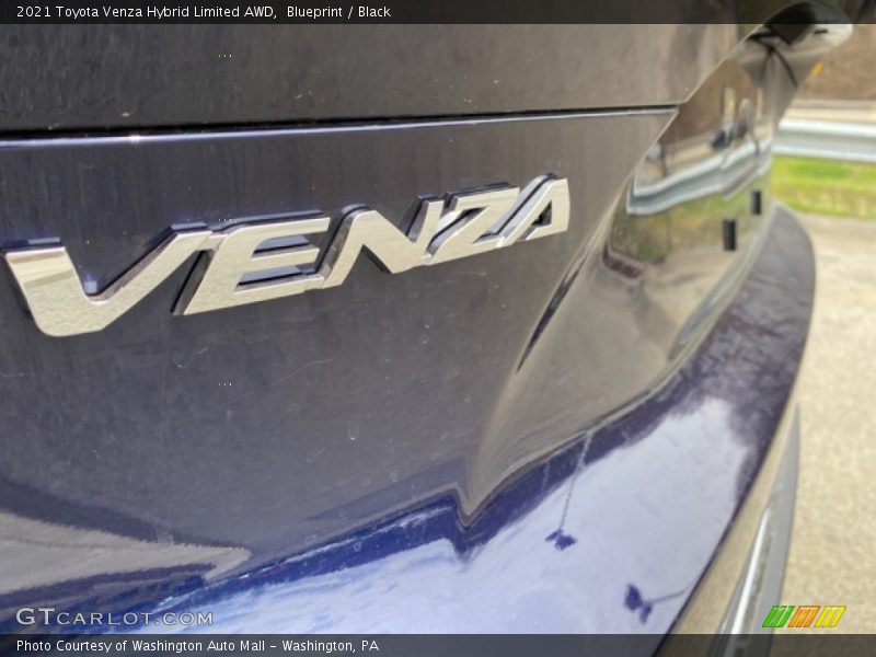Blueprint / Black 2021 Toyota Venza Hybrid Limited AWD