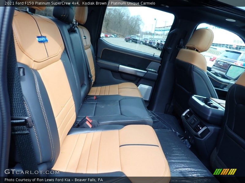 Kodiak Brown / Platinum Unique Carmelo 2021 Ford F150 Platinum SuperCrew 4x4
