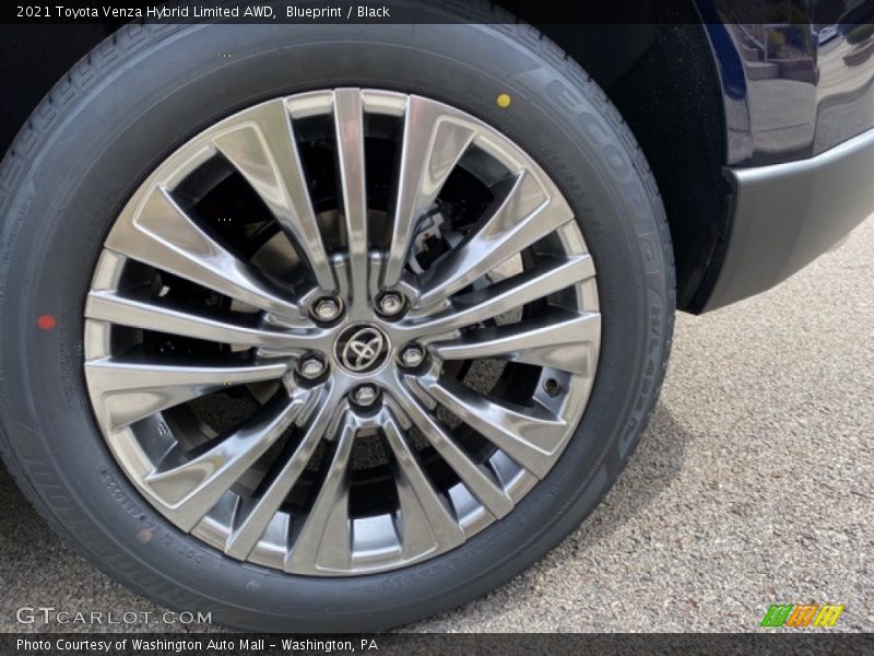 Blueprint / Black 2021 Toyota Venza Hybrid Limited AWD