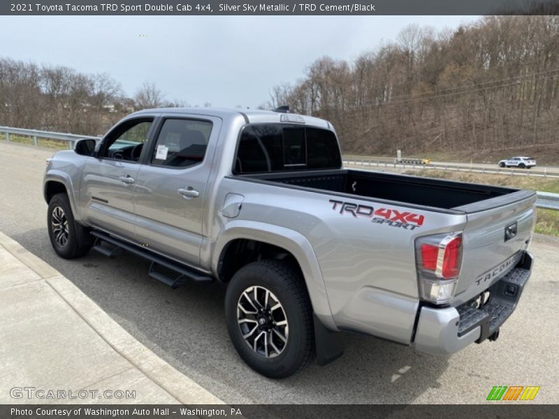 Silver Sky Metallic / TRD Cement/Black 2021 Toyota Tacoma TRD Sport Double Cab 4x4