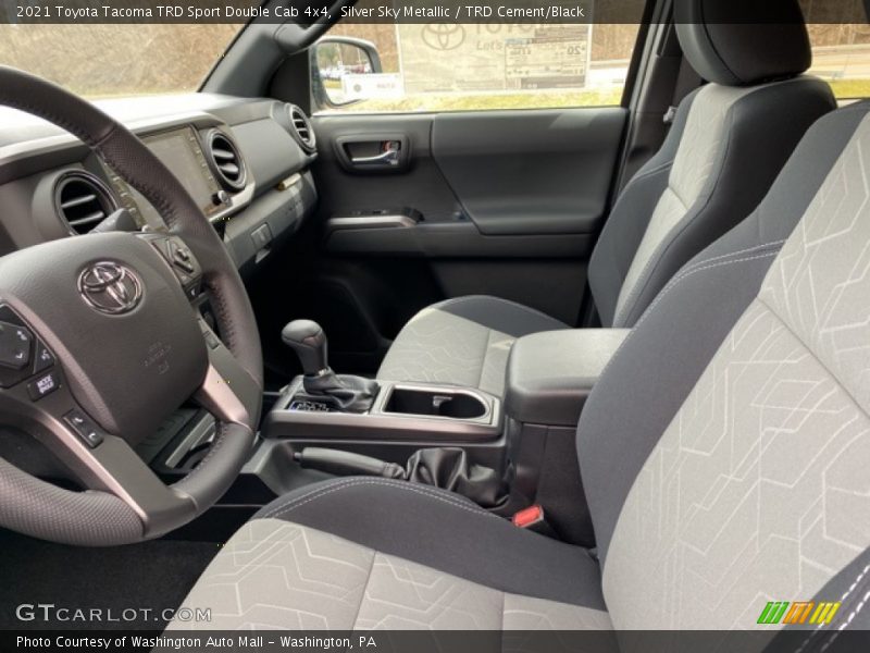 Silver Sky Metallic / TRD Cement/Black 2021 Toyota Tacoma TRD Sport Double Cab 4x4