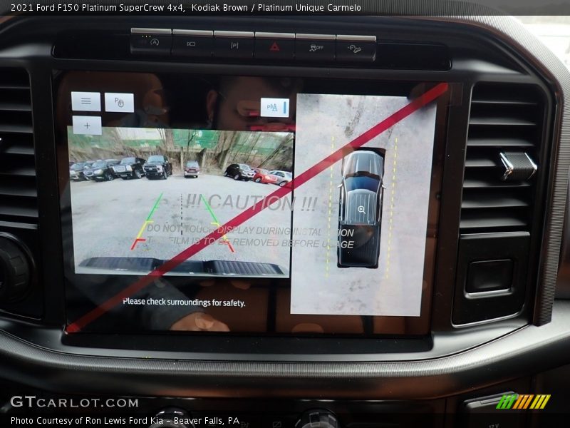 Kodiak Brown / Platinum Unique Carmelo 2021 Ford F150 Platinum SuperCrew 4x4