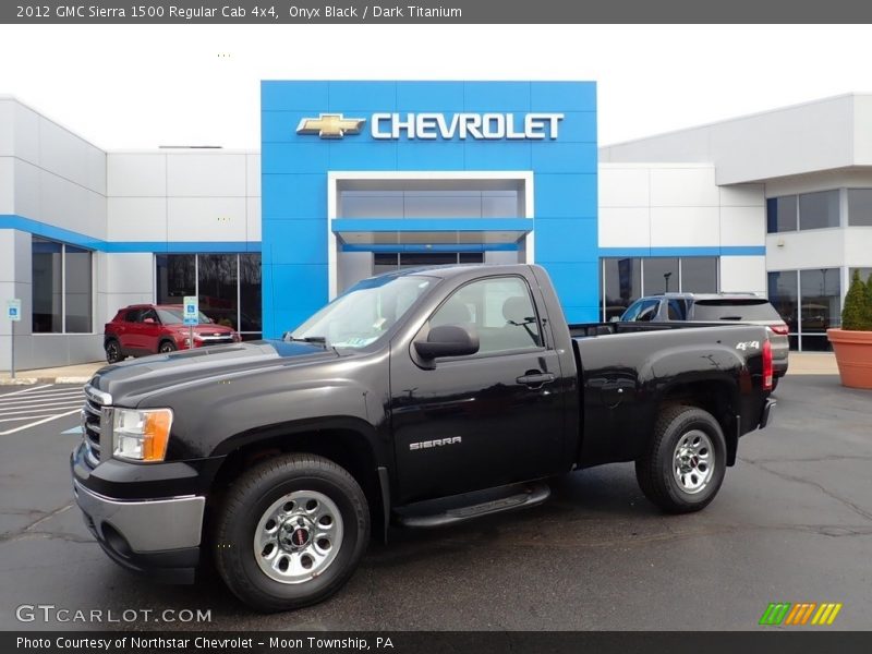 Onyx Black / Dark Titanium 2012 GMC Sierra 1500 Regular Cab 4x4