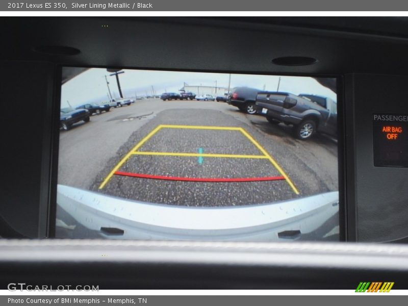 Silver Lining Metallic / Black 2017 Lexus ES 350