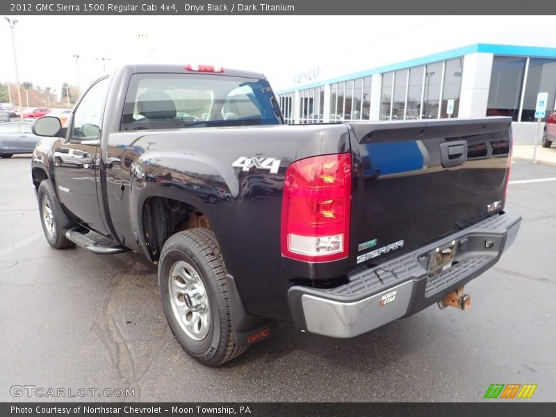 Onyx Black / Dark Titanium 2012 GMC Sierra 1500 Regular Cab 4x4