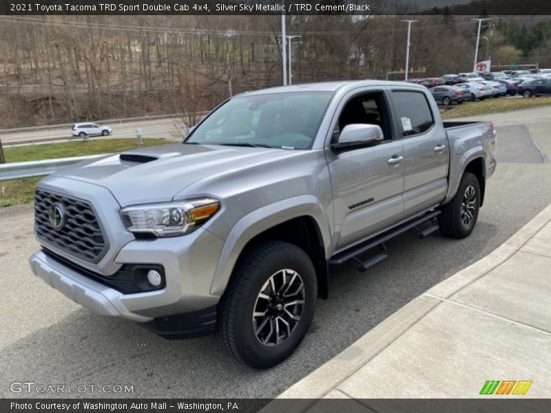 Silver Sky Metallic / TRD Cement/Black 2021 Toyota Tacoma TRD Sport Double Cab 4x4