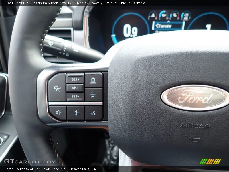 Kodiak Brown / Platinum Unique Carmelo 2021 Ford F150 Platinum SuperCrew 4x4