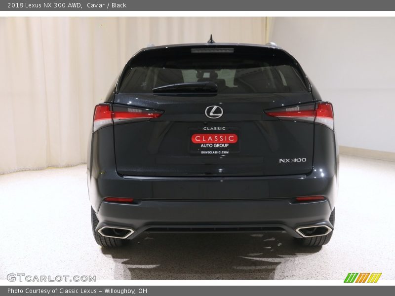 Caviar / Black 2018 Lexus NX 300 AWD