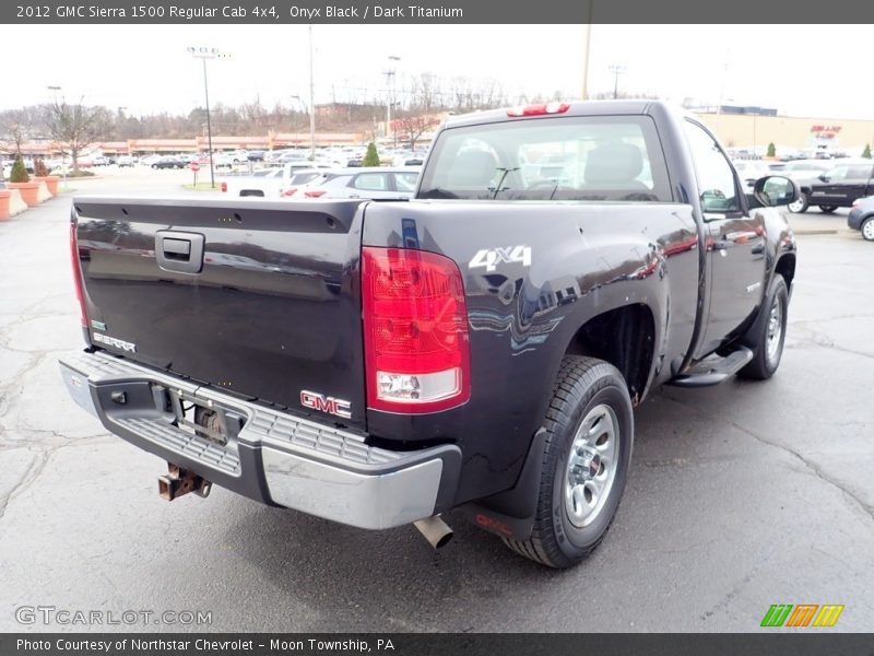 Onyx Black / Dark Titanium 2012 GMC Sierra 1500 Regular Cab 4x4