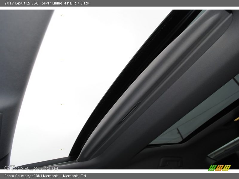 Silver Lining Metallic / Black 2017 Lexus ES 350