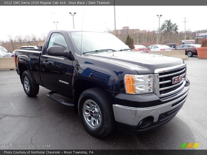 Onyx Black / Dark Titanium 2012 GMC Sierra 1500 Regular Cab 4x4