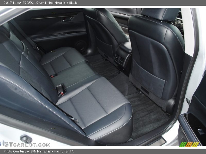Silver Lining Metallic / Black 2017 Lexus ES 350