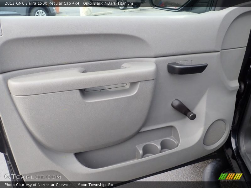 Onyx Black / Dark Titanium 2012 GMC Sierra 1500 Regular Cab 4x4