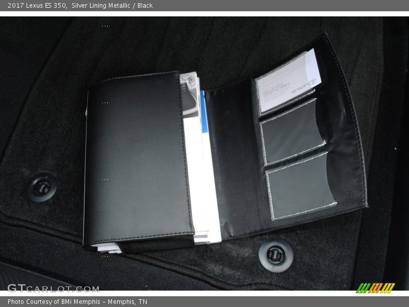 Silver Lining Metallic / Black 2017 Lexus ES 350